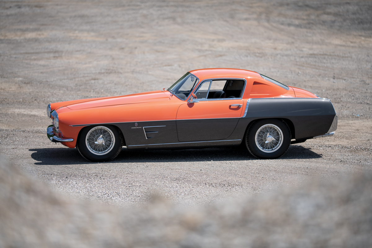1955 Ferrari 375 MM Coupe Speciale by Ghia offered at RM Sotheby’s Monterey live auction 2019